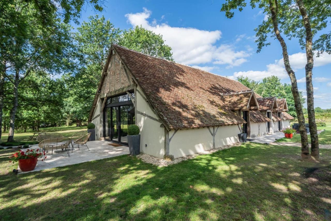 La Grange De Leonie, Chambres D'Hotes Avec Piscine Et Spa Méry-sur-Cher エクステリア 写真