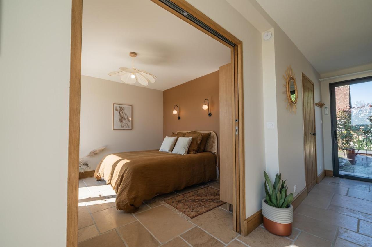 La Grange De Leonie, Chambres D'Hotes Avec Piscine Et Spa Méry-sur-Cher エクステリア 写真