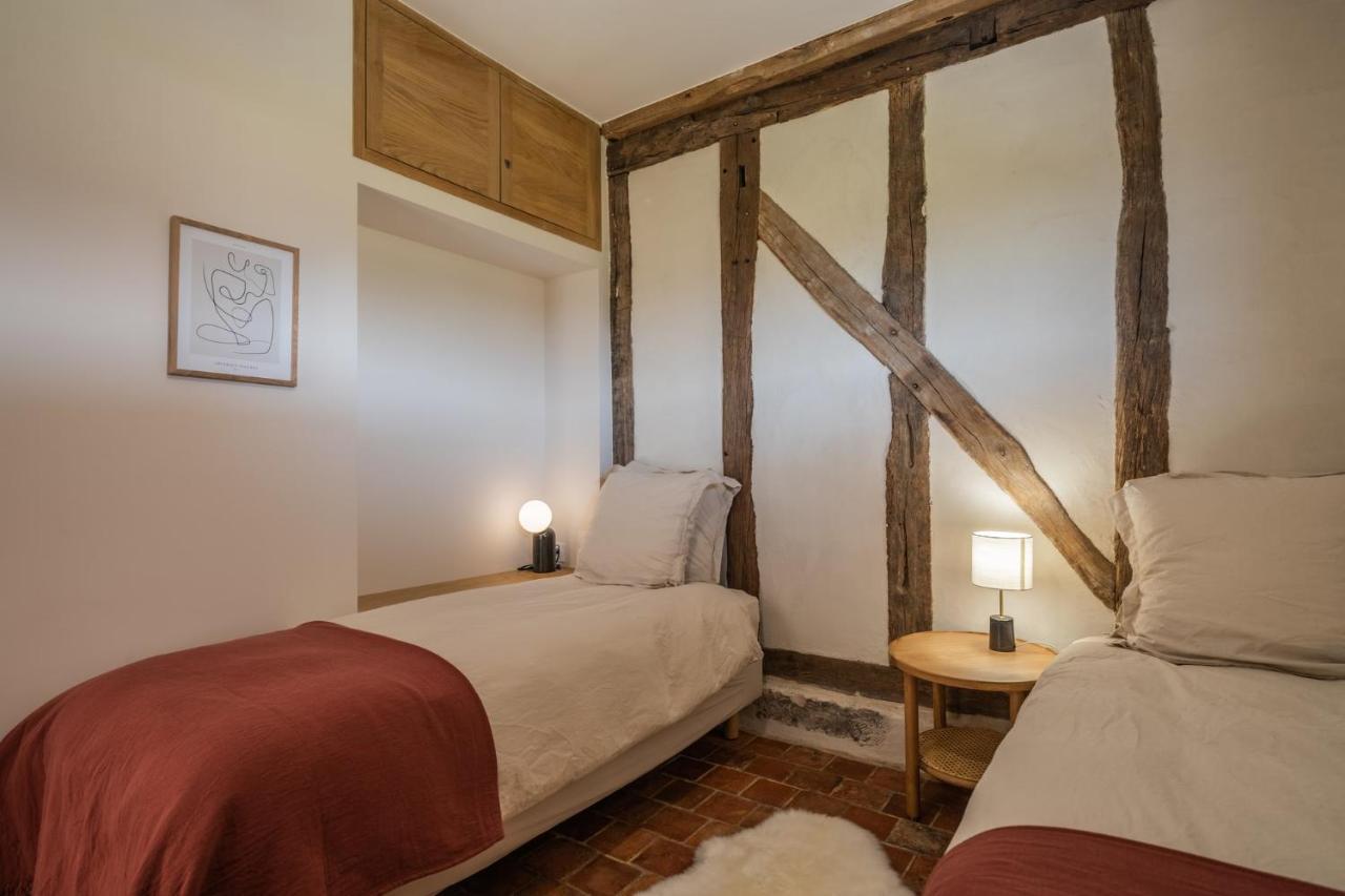 La Grange De Leonie, Chambres D'Hotes Avec Piscine Et Spa Méry-sur-Cher エクステリア 写真